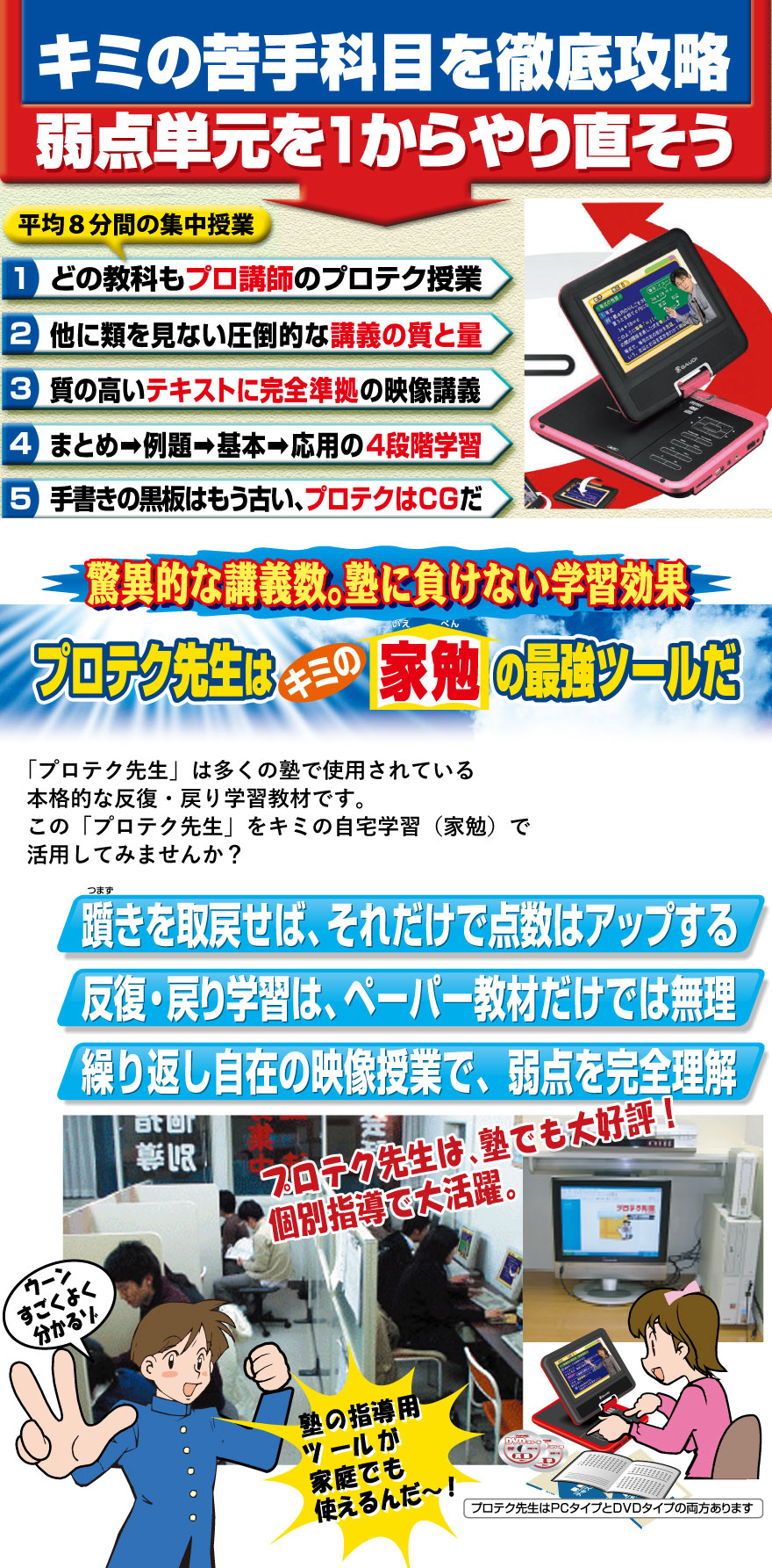 プロテク先生中学生編「DVD版」